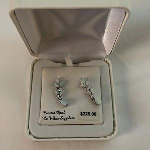 Never used Sapphire earrings